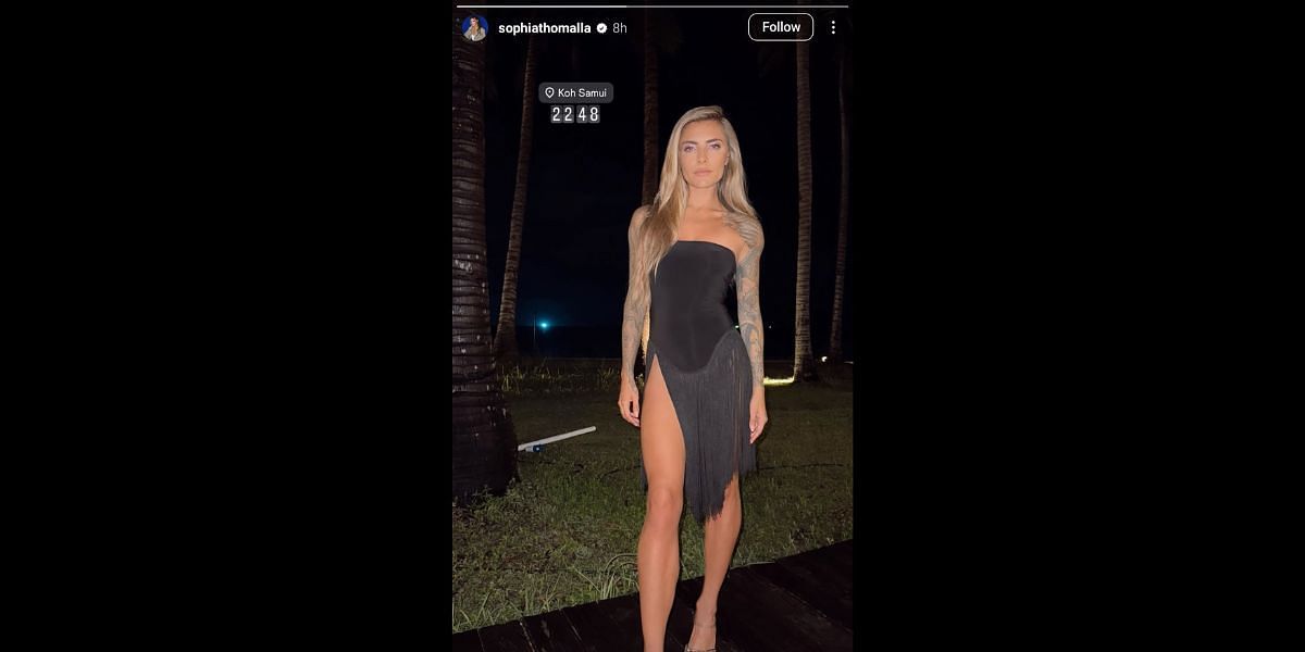 Via Sophia Thomalla Instagram story